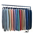 Solid Color Custom logo Oversize  Fleece Men Plain Color Sweat Pants Sweater Pants With Drawstring