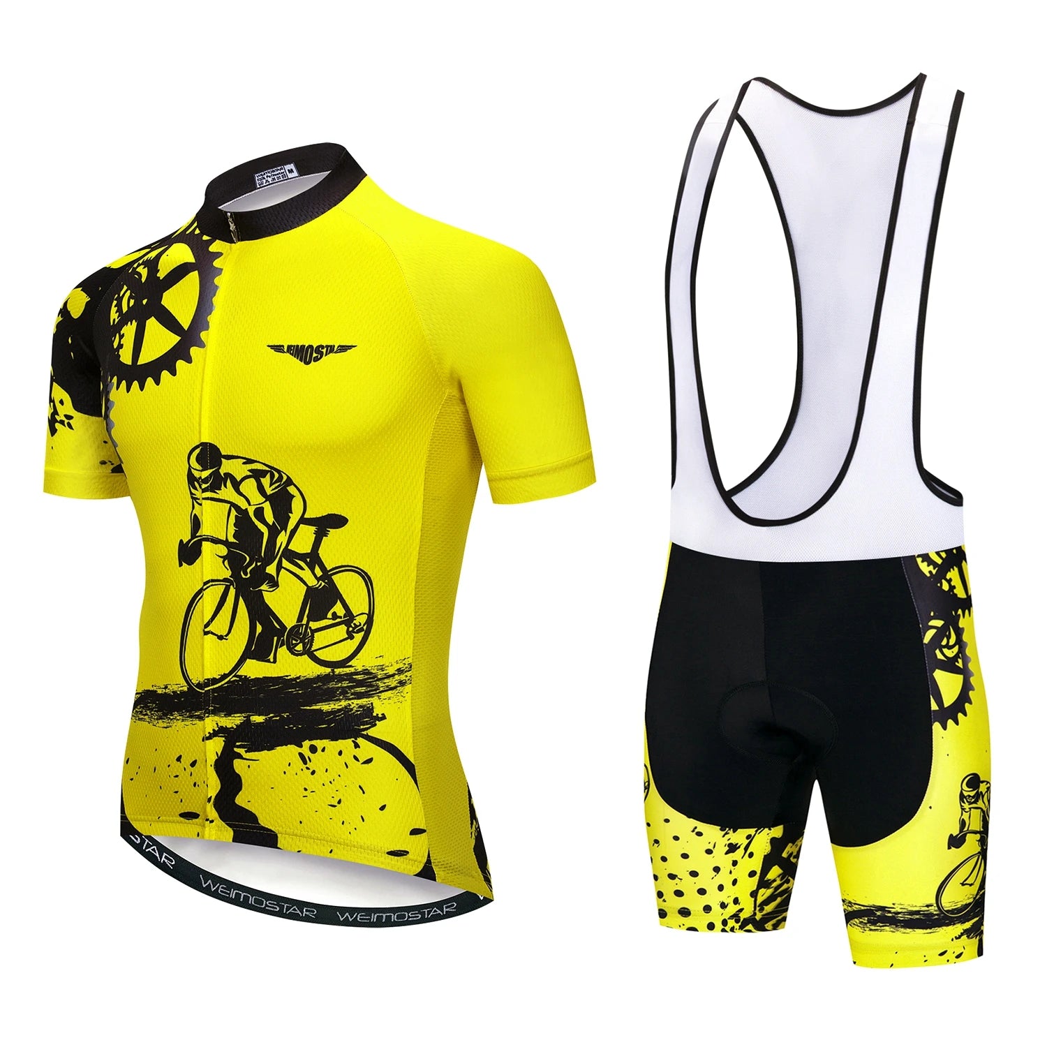 Men's Quick-Dry Cycling Jersey Customizable Short Sleeve Baseball Uniforms Golf Shirt Ciclismo Bike Apparel Tracksuit Set Custom