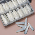 BIN Ballerina False Nail Tip Nail Art Tips Natural Color Private Label 120pcs/box Design Soft Gel Nail Tips Full Cover BY-NT-146