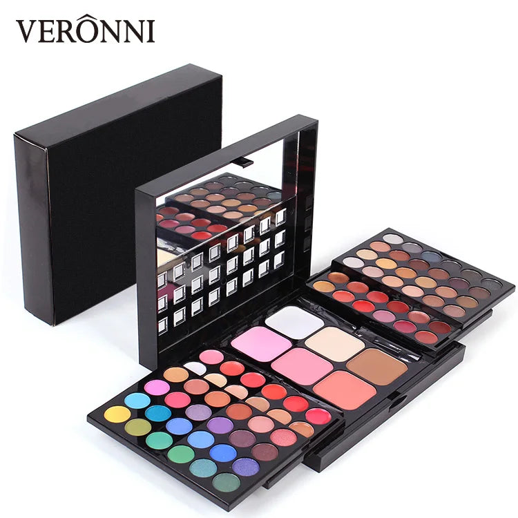 78 Colors Professionals Full Makeup Set High Pigment Waterproof Eye Shadow All in One Makeup Kit