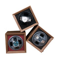 Rotating Watch Winder for Single Automatic Watch Square Box with Quiet Motor Eco-Friendly Recycled Materials