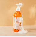 OEM ODM Deep Cleansing Moisturizing Even Skin Tone Body Wash Vitamin C Whitening Exfoliating Silky Shower Gel