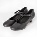 EU & US in Stock Women's Character Shoes Ankle-High Leather Latin Ballroom Character Shoes Salsa Dress Party Dance Leather Heels