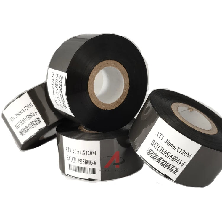 Coding Foil and Ribbon AT1 Black Color Impresoras De Hot Stamping