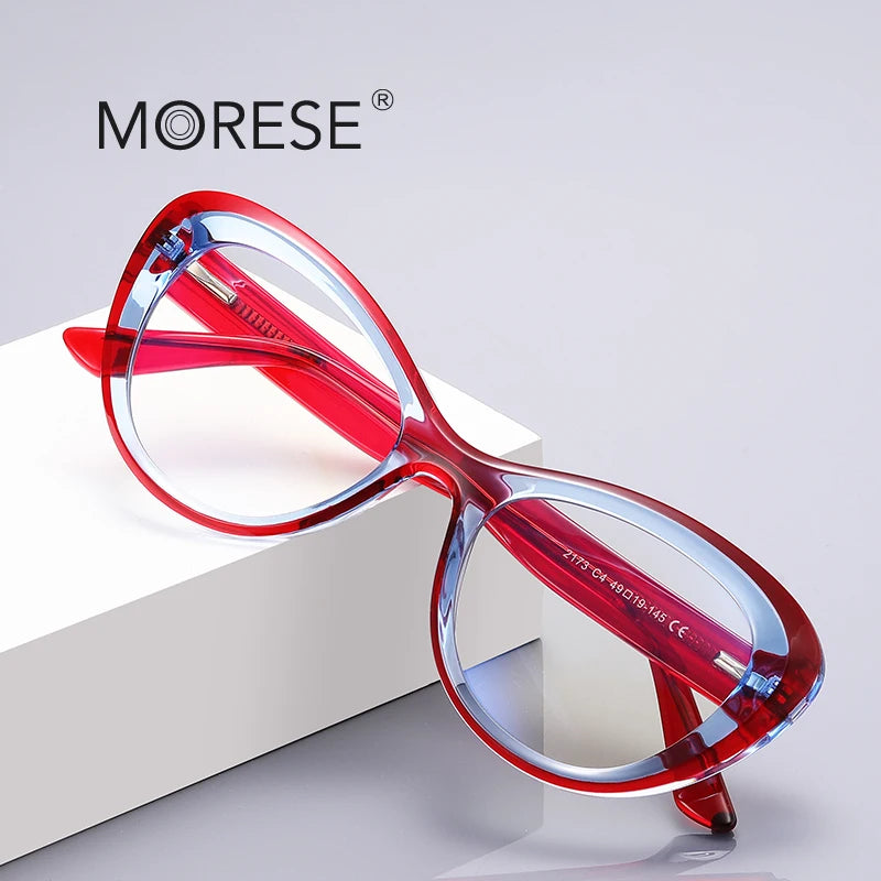 MORESE 2173 Designer England Optical Eyeglass Frames Computer Style Wholesale
