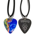 New Fashion Roll 'n Rock Music Jewelry Personalized Custom Pattern Niche Attractive Celluloid Guitar Picks Necklace Durable