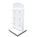 Modern 10X10X21 Countertop Display with Hooks Spinner Rack 3mm Thickness