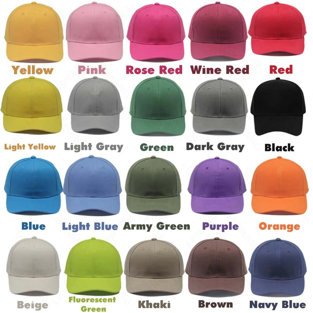 Factory Wholesale 100% Polyester Hard Top Structured Plain 6-panel Sports  Baseball Cap Custom Logo Blank Hats