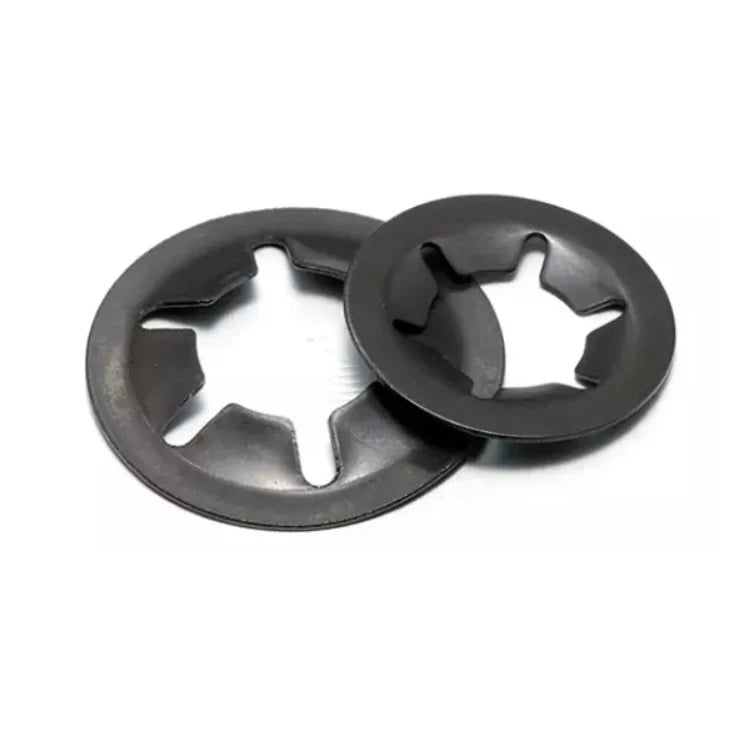 Spring Steel Push on to the Shaft Internal Tooth Spring Washer Quick Lock Fixing Washer Starlock Washer