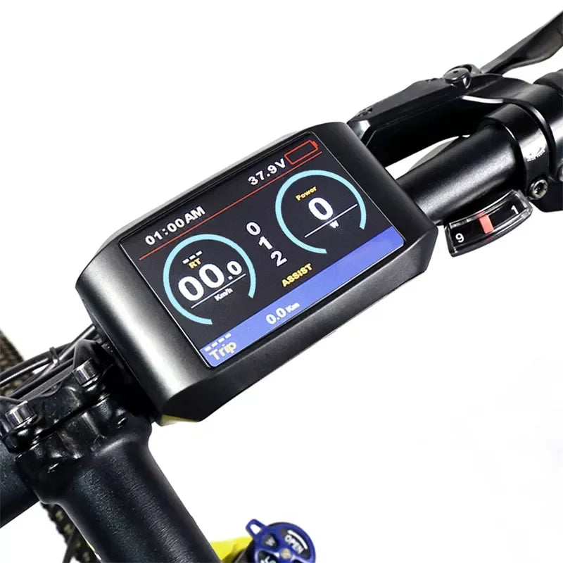Superbsail 750C WIFI Function Display for BAFANG BBS01 BBS02 BBSHD Drive Display Motor Meter Control Panel Mid Drive System