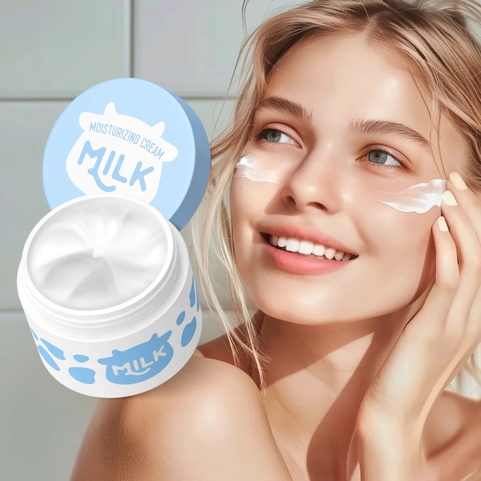LAIKOU Milk Moisturizing Face Day Night Cream 25g