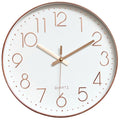 12 Inches 30 cm Luxury Quartz Wall Clock Simple and Quiet Fashion for Home Bedroom Decoration Creative Living Room Placement