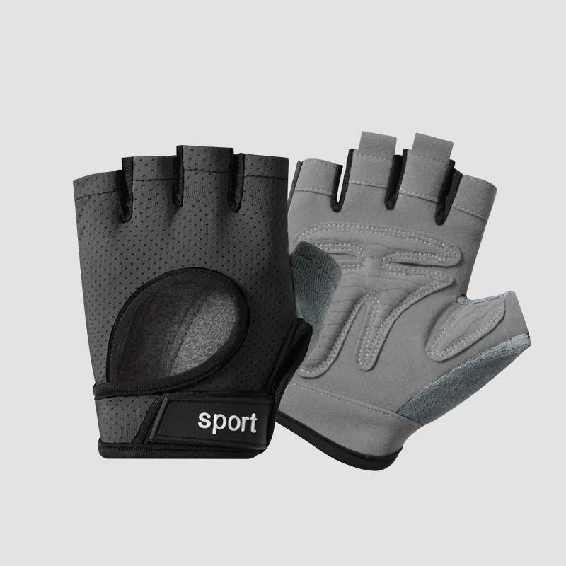 Fashion Workout Cycling Sport Gloves Unisex Weight Lifting Half Finger Gym Fitness Gloves