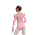 Girls Ballet Leotards With Removable Skirt Toddler Hollow Back Dance Dress Combo