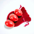 HUIYING Wholesale Manufacturer Natural Custom Red Jasper Yoni Egg Box Packaging Crystal Kegel Exercise Healing Crystal Stone 3 Piece Set