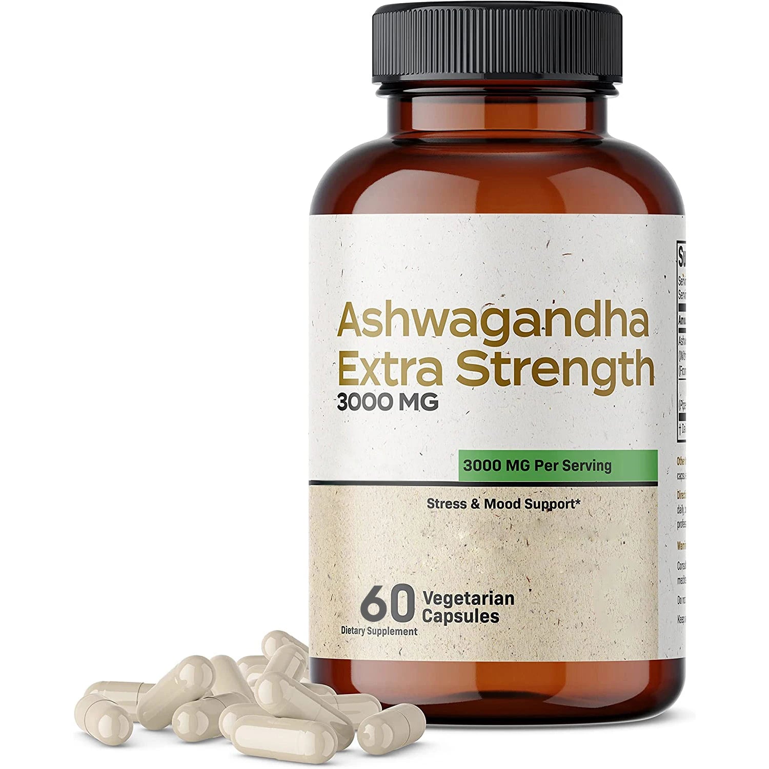 Custom Ashwagandha Capsules 3000mg Stress Relief Capsules Ashwagandha Extract Sleep Capsule Ashwagandha Gummies
