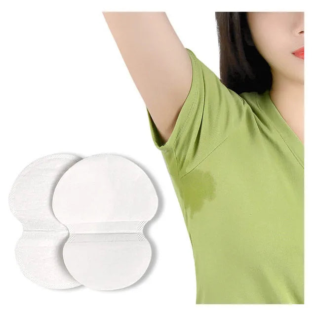 Unisex Soft Disposable Self Sticky Invisible Ultra Thin Armpit Sweat Pad Sweat Absorbing Antiperspirant