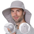 Wholesale Summer Outdoor Fishing & Climbing Bucket Hat Quick-Drying Water & UV-Resistant Custom Logo Made of Durable Nylon Cloak
