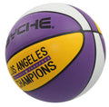 PSYCHE Lakers Official Size 7 High Quality Hygroscopic PU Basketball Custom Logo Indoor/Outdoor Use 580-620g Weight for Training