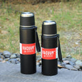 Custom 316 Stainless Steel Insulated Water Bottle Portable Double Wall Thermos Vacuum Flasks with Tea Infuser/strap