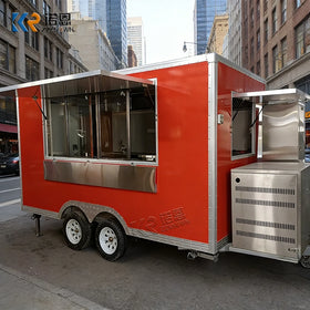 Factory Wholesale Restaurant Mobile Car Fast Food Trailer Concession Trailer Mobile Food Truck