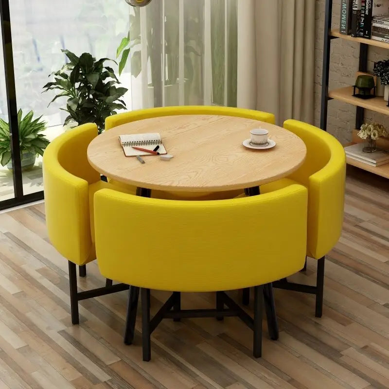 Muebles De Restaurante Modern Home Furniture Table and Chair Set Restaurant Furniture Table Foldable Dining Tables Set