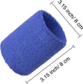 Factory Supply Cotton Sports Wristband Sweatband Wrist Sweat Band for Basketball Sports