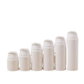 Wholesale 48mm Diameter White Plastic Bottles with Lotion Pump 30 to 150ml Capacity