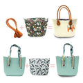 New Design Yellow Classic Obag Large Women Handbag Large EVA Beach Tote Bag Waterproof Shoulder Bag  with Handles and Innerbag