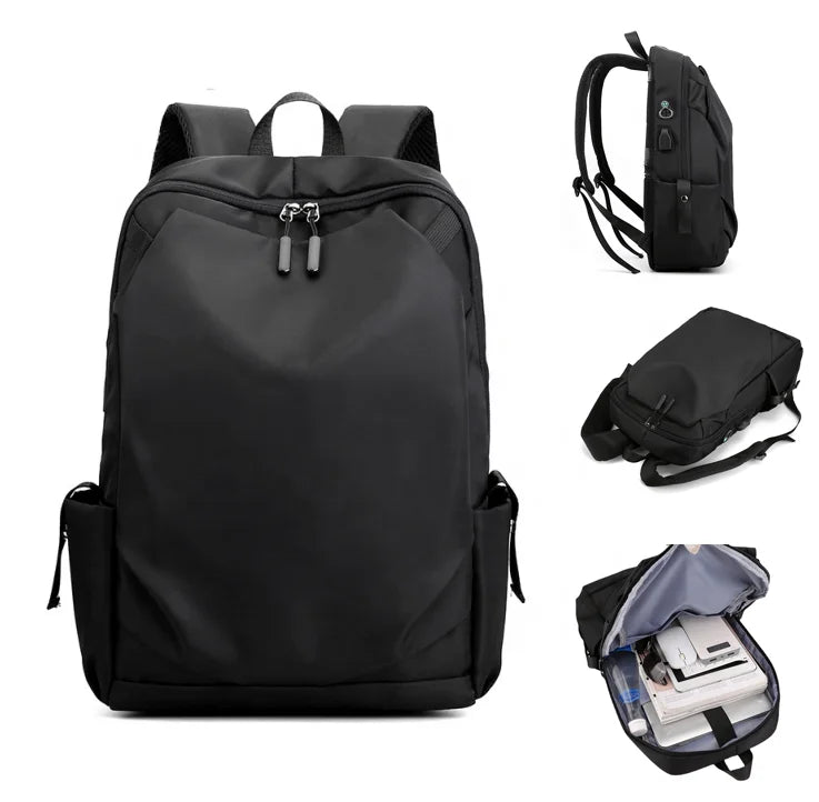 USB Laptop Backpack Business Travel Backpack School Students Bag Outdoor Bags