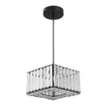 Modern Rectangle-shaped Pendant Lamp for Hotel Bar Home Dining Room Warm White 3000K Light AC Decorative Chandelier Hanging