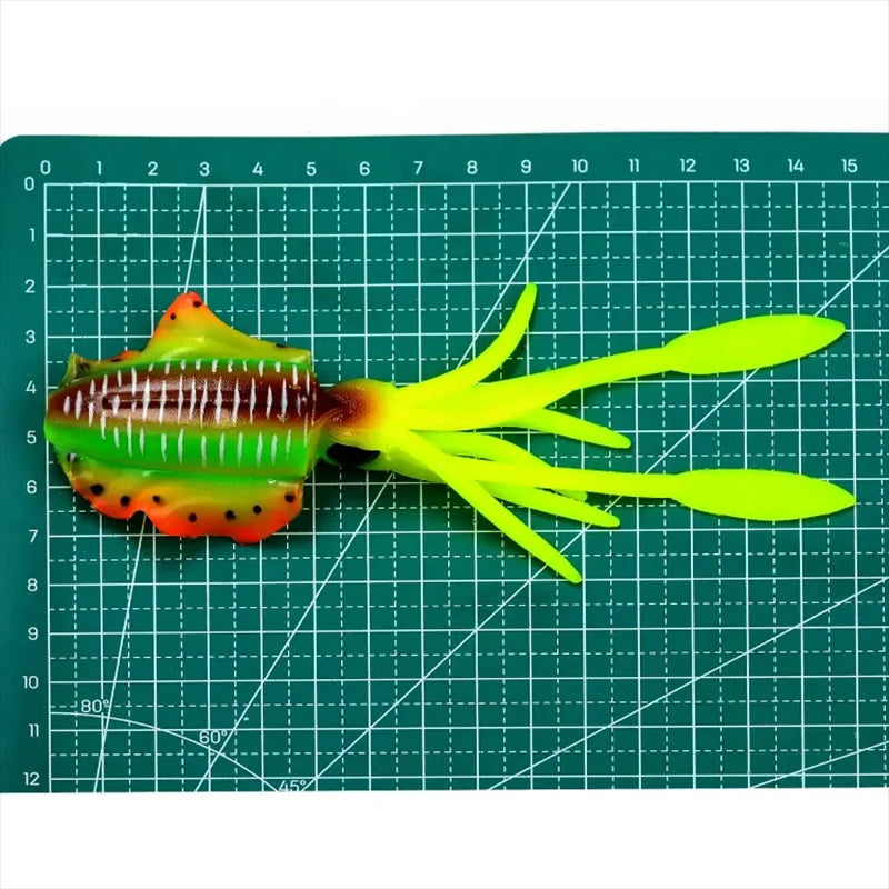 Fish with Lead Squid 15cm20g Seal Bait Pack Lead Fish Iron Plate Sea Fishing Boat Fishing Bionic Soft Bait