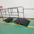 Good Quality Modern Metal Frame Outdoor Commercial Use Banquet Round Table Cart Trolley