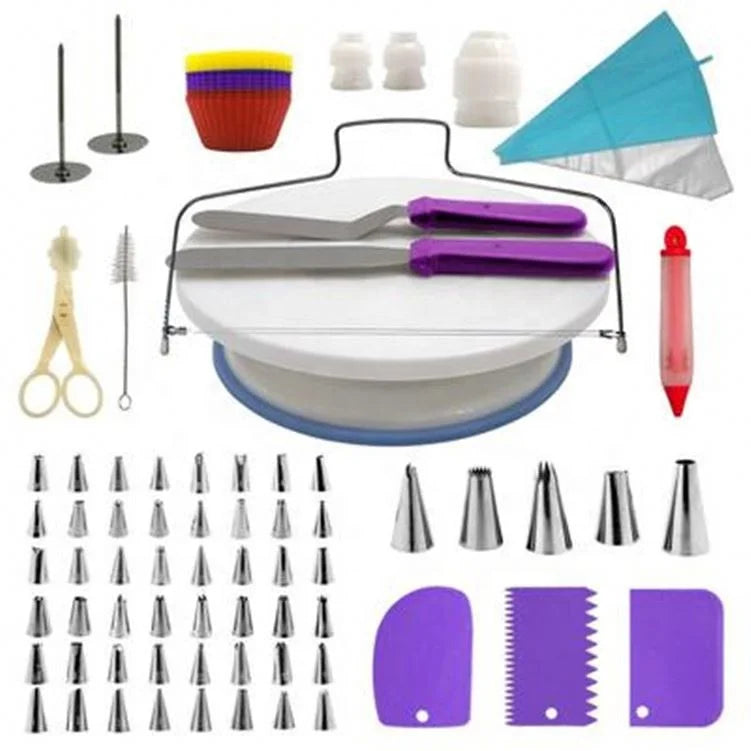 106 PCS Cake Decorating Supplies Kit Baking Pastry Tools Baking Accessories