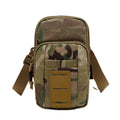 GAF 500D Cordura Nylon Fabric Waterproof Anti-Theft Zipper Closure Tactical Unisex Crossbody Shoulder Bag with Polyester Lining