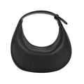 Crescent Shoulder Bags for Women Half Moon Shape Handbags Stylish Vegan Leather Crossbody Hobo Purse