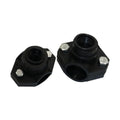 Plastic Clamp Saddle Agriculture Greenhouse Irrigation Pipe Clip DN32 DN25 to 1/2 3/4 Inch Female Thread Pipe Fitting