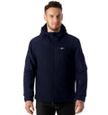Men's Casual Winter Heated Jacket Waterproof Electric Battery Working Factory Outdoor Thermal Warm with Zipper Closure