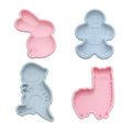 HY 6 Inch Alpaca Animal Cake Mold Silicone Dinosaur Rabbit Baking Tray