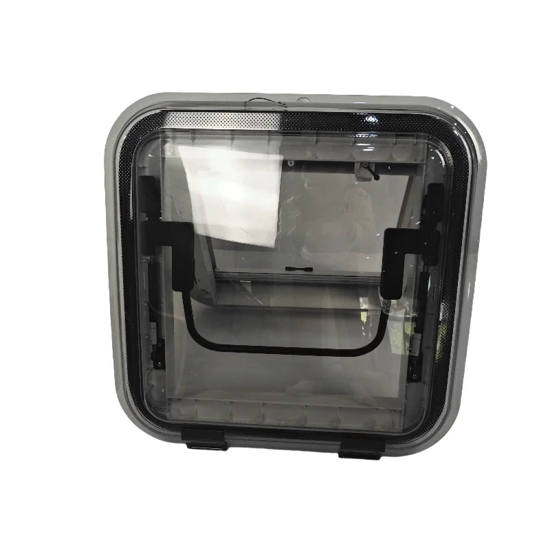 OEM Supplier Customizable RV Sunroof One Piece Molded ABS Integrated LED Lights 700x500mm