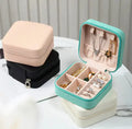 Online Hot Sale Custom Portable Mini Jewelry Case Small Jewellery Organizer Storage Travel Jewelry Box