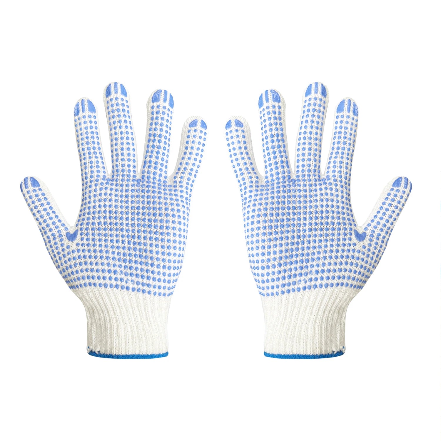 China Wholesale PVC-Coated Cotton Safety Work Gloves 40-110g/Pair for Garden Labor Wholesale 40-110g/Pair Safety Glove Gloves