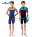 Factory Wholesale Water Sports Surf Beach Swimsuit 2.5mm SCR Neoprene Youth Kids Wetsuit Hooded