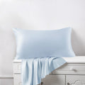 19 mm 100% Organic Mulberry Silk Pillowcase Embroidery logo Gift Box for Skin Hair