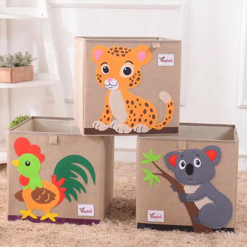 Best Seller Kids Toys Chest Sundries Organizer Foldable Storage Boxes