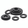Manufacture High Strength Steel M4 Plain Washer 304 SS Blue White Black Oxide Zinc Coated Galvanized 1/4 Flat Washers GB96
