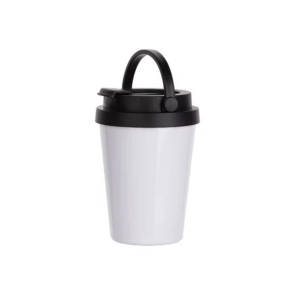PYD Life Sublimation Portable Reusable Eco-Friendly Travel Custom 12oz Coffee Mugs Coffee Cup with Portable Lid