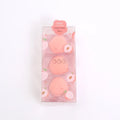 Hot Sales 3 Piece Fruit Makeup Sponge Set Soft Latex Free Beauty Sponge Blender Face Cosmetic Make up Sponge