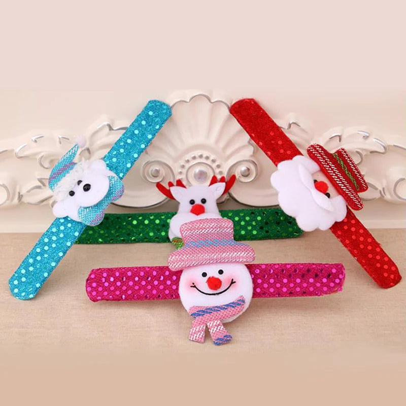 Christmas Glowing Hand Circle Decorations Children's Pop Circle Christmas Gifts
