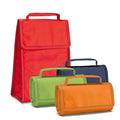 Ruthbag Letter Pattern Folding Isothermal Non-Woven Cooler Bag Medium Size Model RTN136 Wholesale Reusable Shopping Bags Closure